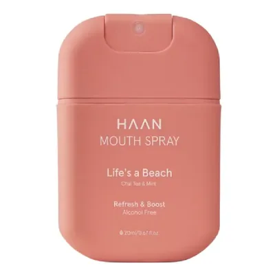 Spray bucal cu aroma de Chai Tea & menta, Life's a Beach, 20ml, Haan