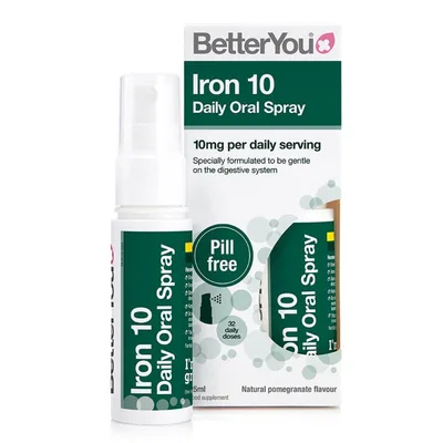 Spray oral cu Fier, 10 mg, 25 ml, BetterYou
