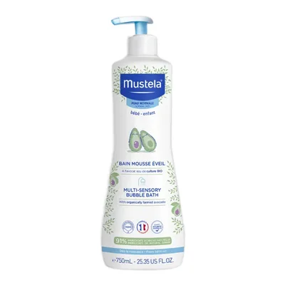 Spuma de baie multi-senzoriala, 750ml, Mustela