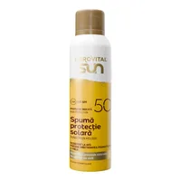 Spuma protectie solara SPF50 Sun, 150 ml, Gerovital