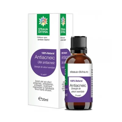 Ulei antiacneic, 20ml, Steaua Divina