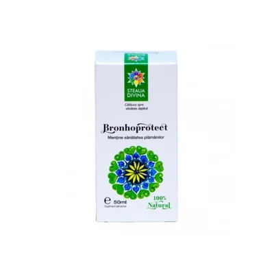 Bronhoprotect tinctura, 50ml, Steaua Divina