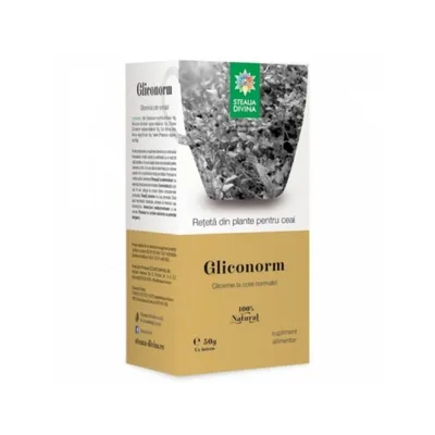 Ceai Gliconorm, 50g, Steaua Divina