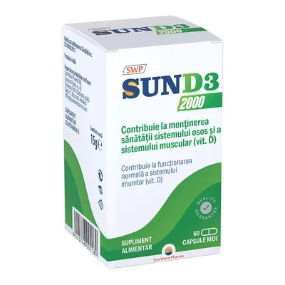 Sun D3, 60 capsule, Sun Wave Pharma