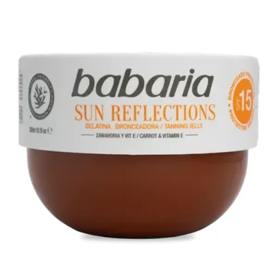 Gel pentru accelerarea bronzului cu SPF15 Sun Reflections, 300 ml, Babaria