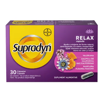 Supradyn Relax, 30 capsule, Bayer