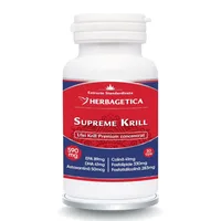 Supreme Krill Omega 3, Herbagetica | 60 capsule