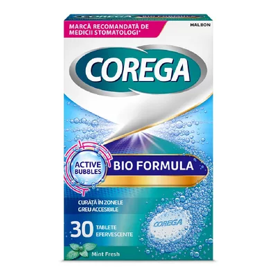 Tablete Bio Formula Corega, 30 tablete, Haleon
