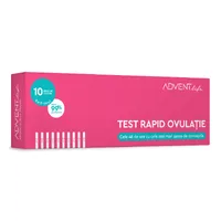 Test rapid ovulatie, 10 benzi testare, Advent Life