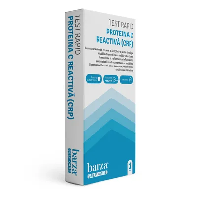 Test rapid Proteina C Reactiva Self Care, 1 bucata, Barza