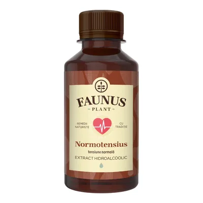Tinctura Normotensius pentru sanatatea sistemului cardiovascular, 200 ml, Faunus Plant
