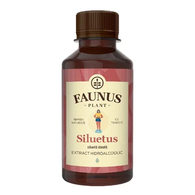 Tinctura Siluetus pentru metabolism si controlul greutatii, 200 ml, Faunus Plant