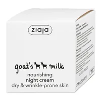 Crema hidratanta de noapte cu lapte de capra, Ziaja | 50 ml