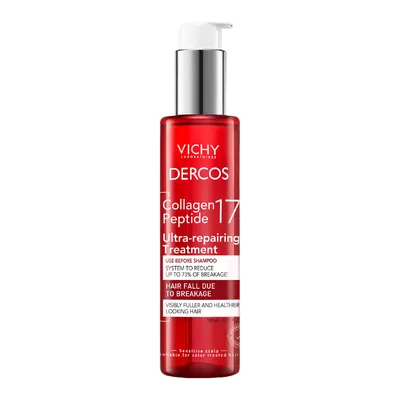 Tratament ultra-reparator cu peptide Pro-Colagen si acid citric Dercos Collagen 17 Filler, 150 ml, Vichy