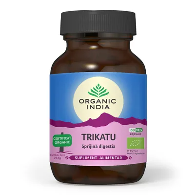 Trikatu, 60 capsule, Organic India