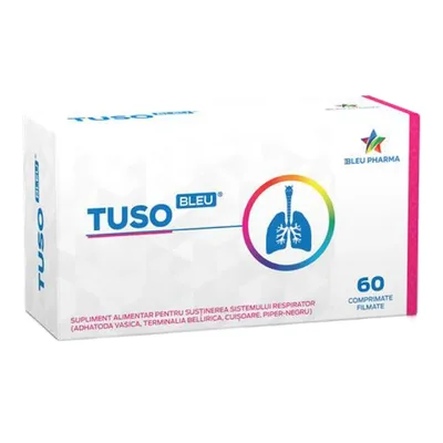 Tuso Bleu, 60 comprimate - Bleu Pharma