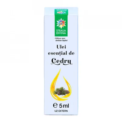 Ulei esential de Cedru, 5 ml, Steaua Divina