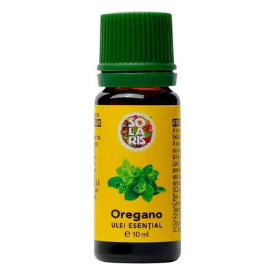 Ulei esential de oregano, 10ml, Solaris