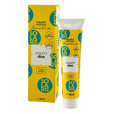 Unguent cu aloe, 40 ml, Solaris