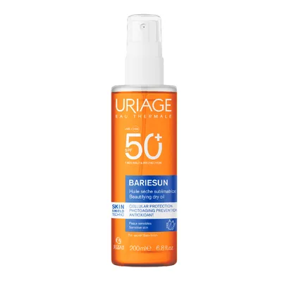 Ulei uscat cu protectie solara SPF50+ Bariesun, 200ml, Uriage
