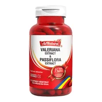 Valeriana + Passiflora, 30 capsule, AdNatura