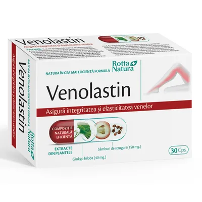 Venolastin, 30 capsule, Rotta Natura