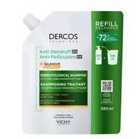 Rezerva Eco Sampon anti-matreata pentru par uscat Dercos, 390ml, Vichy