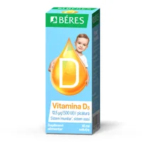 Picaturi Vitamina D3, 10 ml solutie, Beres