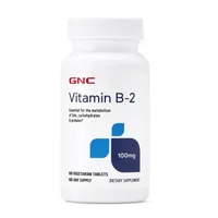 Vitamina B2 100mg, 100 tablete, GNC