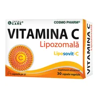 Vitamina C lipozomala 30 capsule, Cosmo Pharm