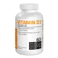 Vitamina D3 10000UI, 180 capsule, Bronson Laboratories