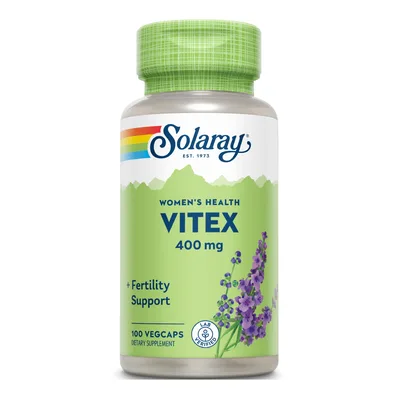Vitex 400 mg Solaray, 100 capsule, Secom
