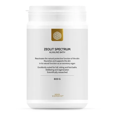 Zeolit Spectrum sare baie alcalina, 800g, Novo Biomedics
