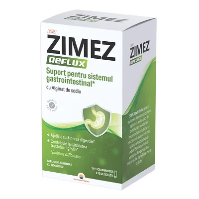 Zimez Reflux, 14 plicuri x 15 ml, Sun Wave Pharma